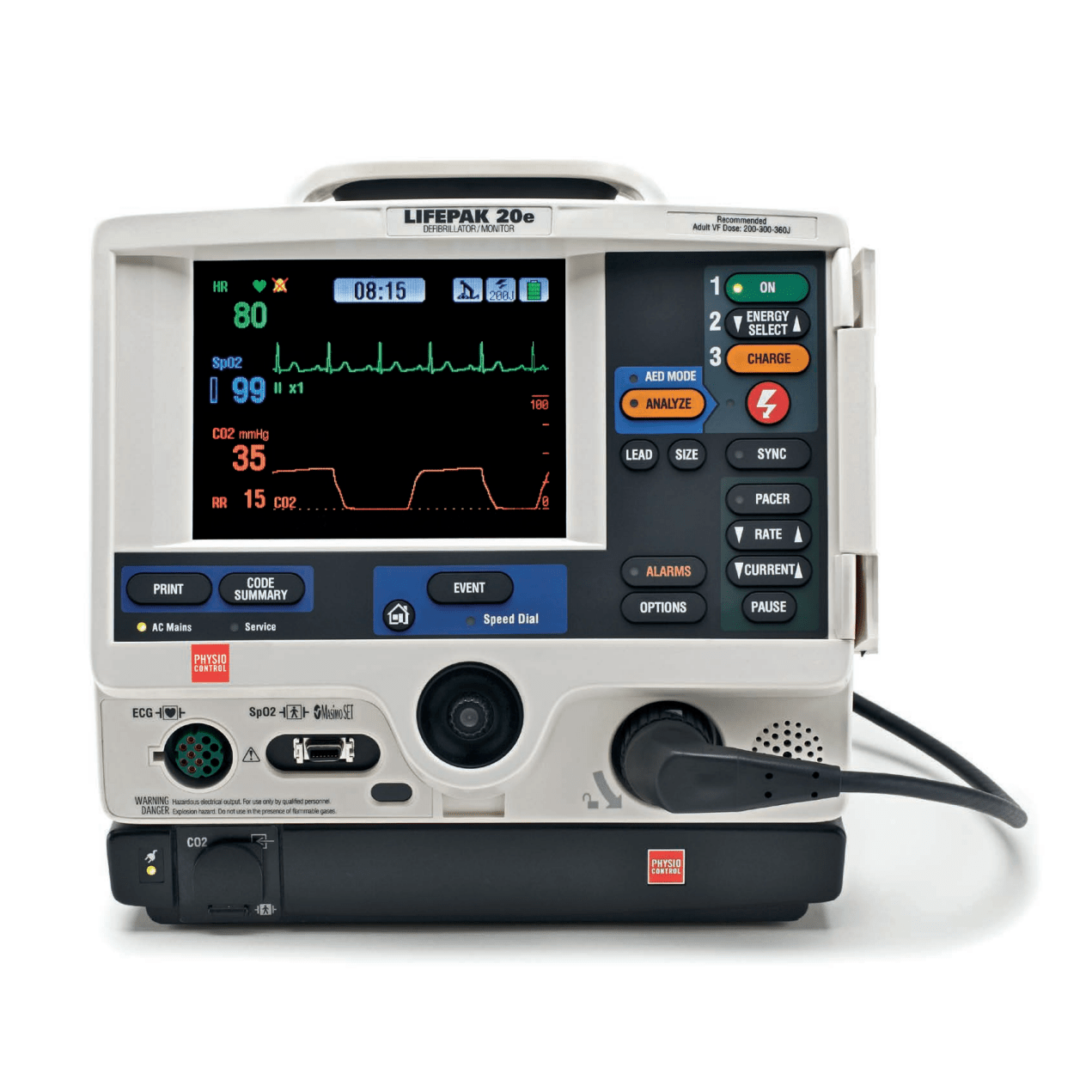 Stryker / Physio-Control-Physio-Control LIFEPAK® 20e Defibrillator, Recertified-MedTech-1